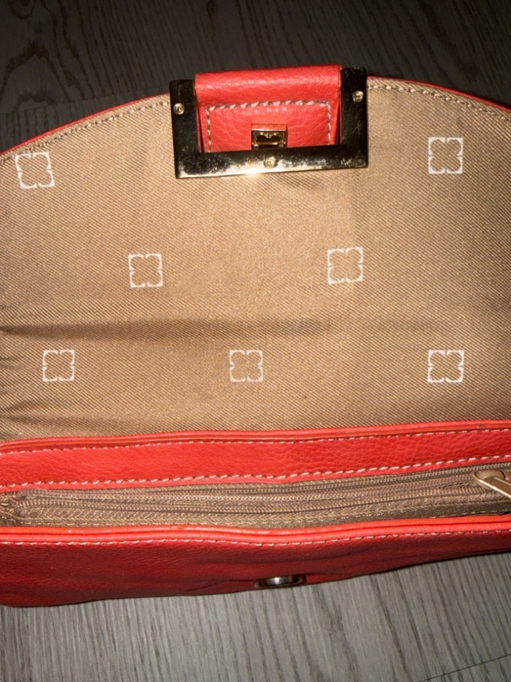 Coral Wristlet Clutch - Picture 5 of 10